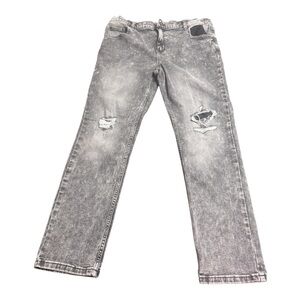 NWOT Wonder Nation Boy’s Black Distressed Straight Jeans